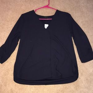 navy blouse